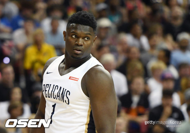 [사진] 자이온 윌리엄슨. /ⓒGettyimages(무단전재 및 재배포 금지)