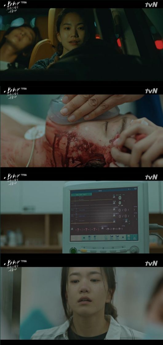 [사진=tvN 방송화면] '악마가 너의 이름을 부를 때' 첫 방송 속 이설과 정경호