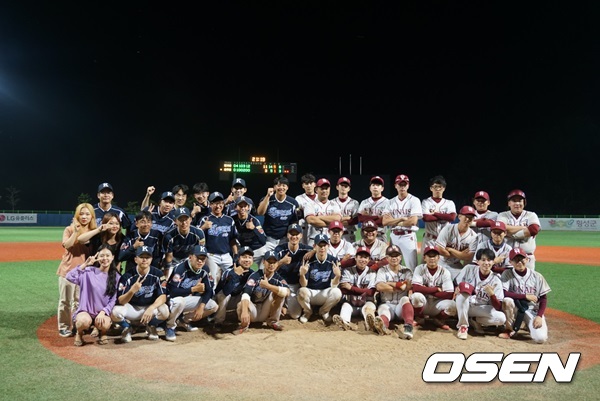 [사진] 제2회 전국대학클럽야구대회 결승 진출팀 경기대학교 KGB, 제주대학교 소나이즈 / OSEN DB