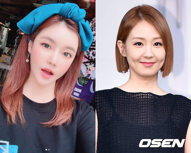 [사진=OSEN DB] (왼쪽)우주안 (오른쪽)오정연