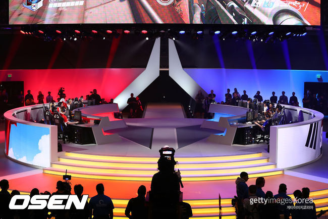 [사진] 2017 오버워치 월드컵 전경. /ⓒGettyimages(무단전재 및 재배포 금지)