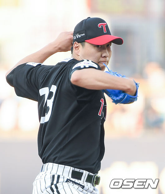 LG 선발투수 차우찬이 역투하고 있다. / soul1014@osen.co.kr