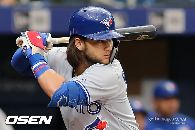 [사진] 토론토 블루제이스 보 비솃. ⓒGettyimages(무단전재 및 재배포 금지)