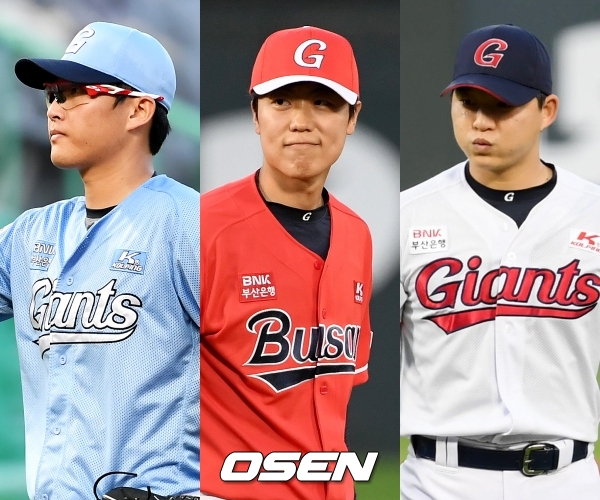 [사진] 박세웅-박진형-박시영 '박트리오'/OSEN DB