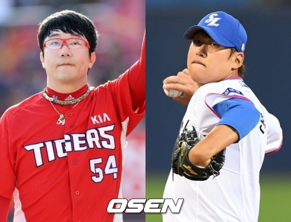 [사진] 양현종-윤성환.