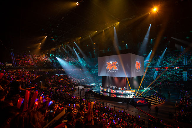 2019 LEC 스프링 시즌 파이널 무대. /라이엇 게임즈 플리커.