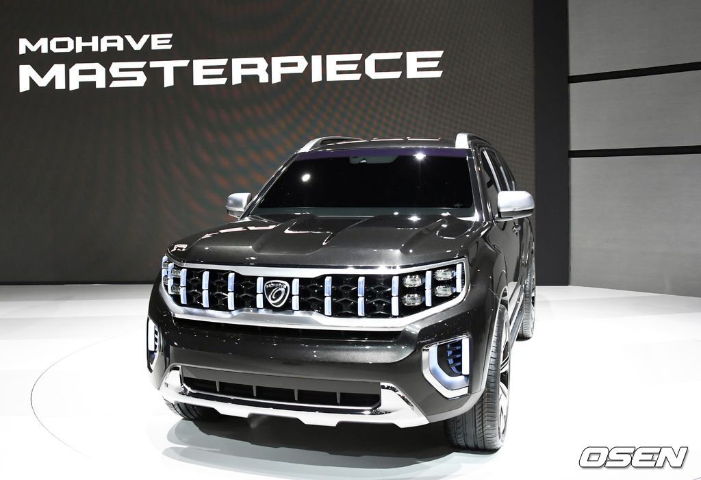 서울모터쇼에서 선보인 디자인 컨셉트카 ‘모하비 마스터피스’.