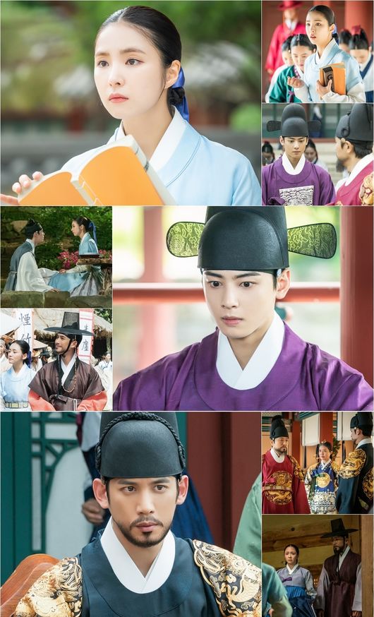 [사진=초록뱀미디어 제공] '신입사관 구해령'에 출연 중인 배우들 신세경, 차은우, 박기웅, 이지훈, 박지현, 김여진, 김민상, 최덕문, 성지루 등.