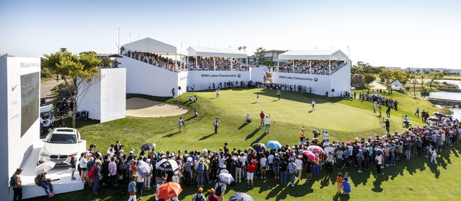 KLPGA 투어 대회로 열리던 시절의 BMW 레이디스 챔피언십.