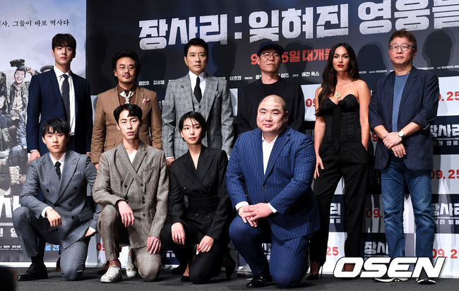 21일 오전 서울 CGV압구정에서 영화 ‘장사리: 앚혀진 영웅들’  제작보고회가 열렸다