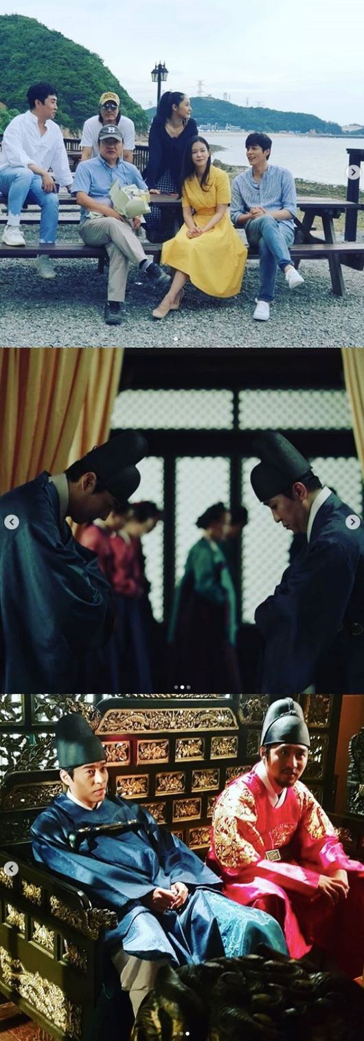 [사진=서지석 SNS] 배우 서지석이 공개한 '조선생존기' 제작진, 출연진 촬영 현장 스틸 컷.