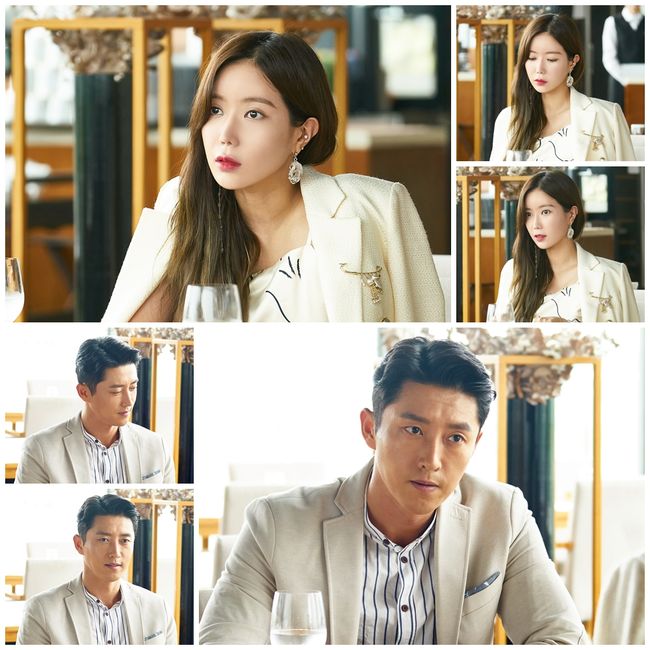 [사진=삼화네트웍스 제공] '우아한 가' 2회 속 임수향, 현우성의 귀족 맞선 장면 스틸 컷.