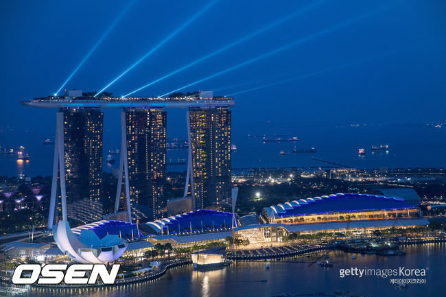[사진] 신규 트랙의 배경이 될 마리나 베이 샌즈. /ⓒGettyimages(무단전재 및 재배포 금지)