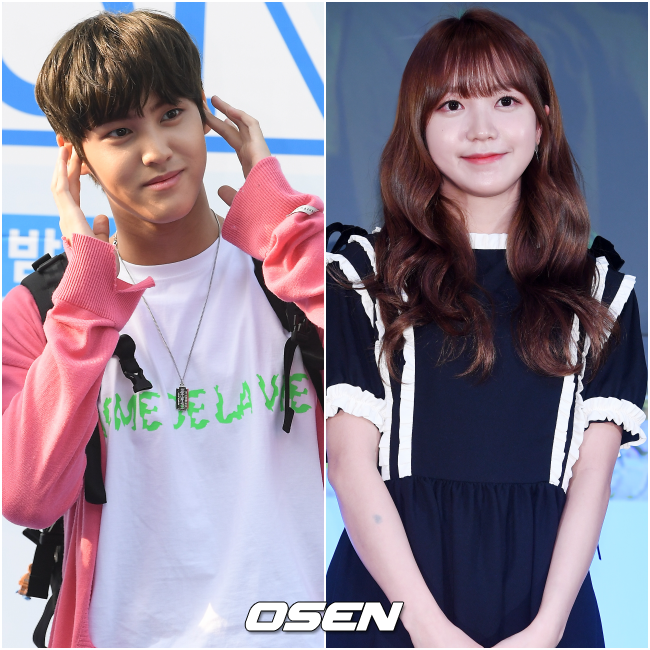 사생활 사진 유출로 피해를 본 그룹 마이틴 출신 송유빈(왼쪽)과 가수 김소희(오른쪽). OSEN DB.