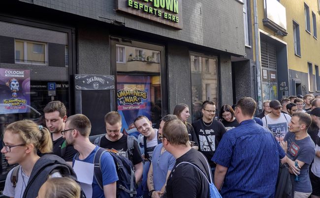 서머너즈 워 유럽투어 쾰른 현장 사진. /컴투스 제공.