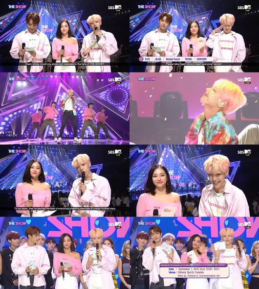 [사진] SBS MTV '더쇼' 방송 캡처