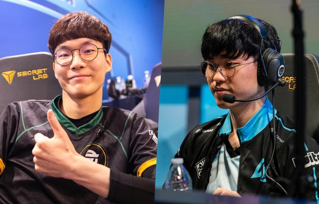 '와디드' 김배인(왼쪽)과 '루인' 김형민. /라이엇 게임즈 플리커.