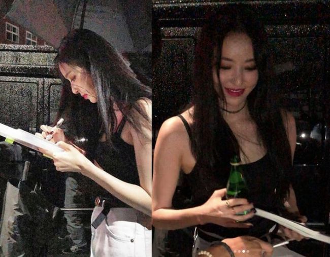 [사진=이다희 SNS] 배우 이다희가 공개한 팬들과의 만남 현장 사진.