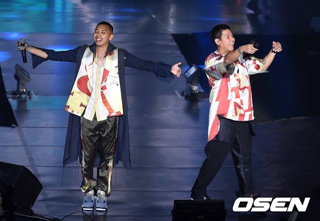 그룹 RAN이 멋진 무대를 선보이고 있다. /sunday@osen.co.kr