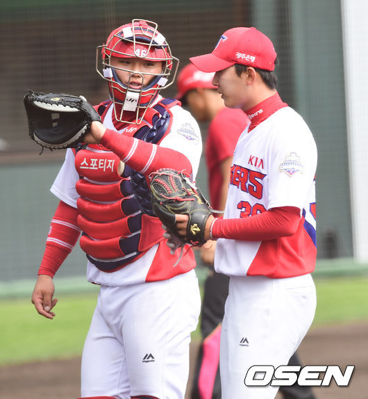 KIA타이거즈 포수 한준수./OSEN DB