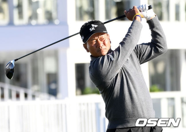 지난 2017년 대회에 참석한 최경주.