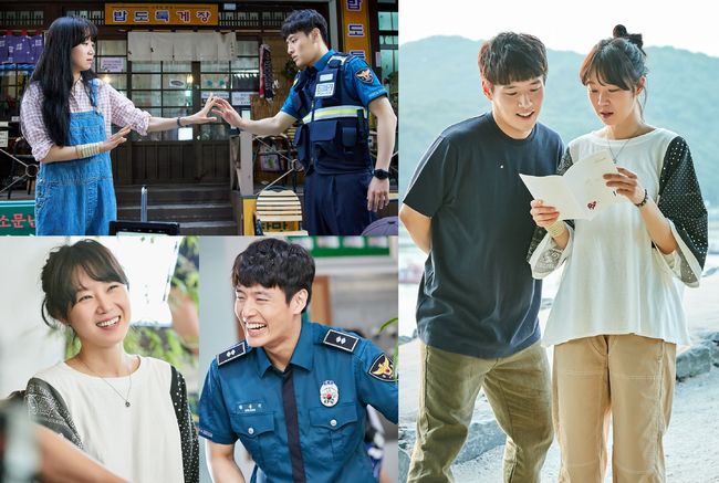 [사진=팬엔터테인먼트 제공] '동백꽃 필 무렵'에 출연하는 배우 강하늘, 공효진 티저 영상 및 캐릭터 이미지 컷.