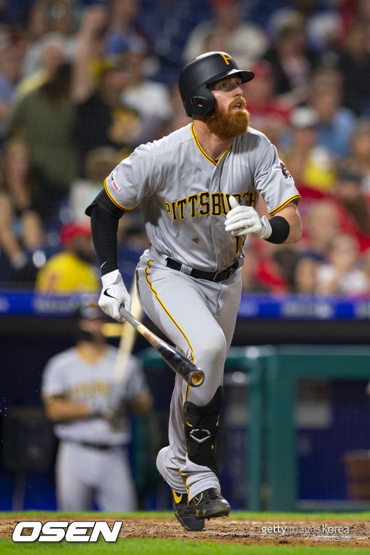 [사진] 피츠버그 파이어리츠 콜린 모란. ⓒGettyimages(무단전재 및 재배포 금지)