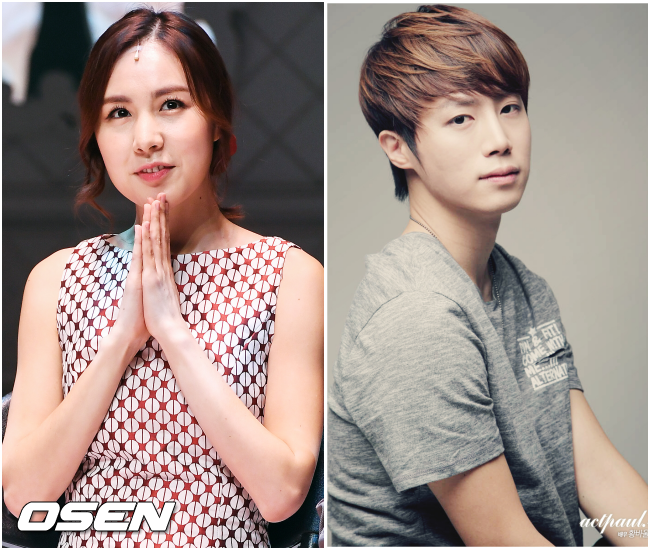 11월 9일에 결혼하는 그룹 베이비복스 출신 간미연(왼쪽, OSEN DB)과 배우 황바울(공식 홈페이지 제공).