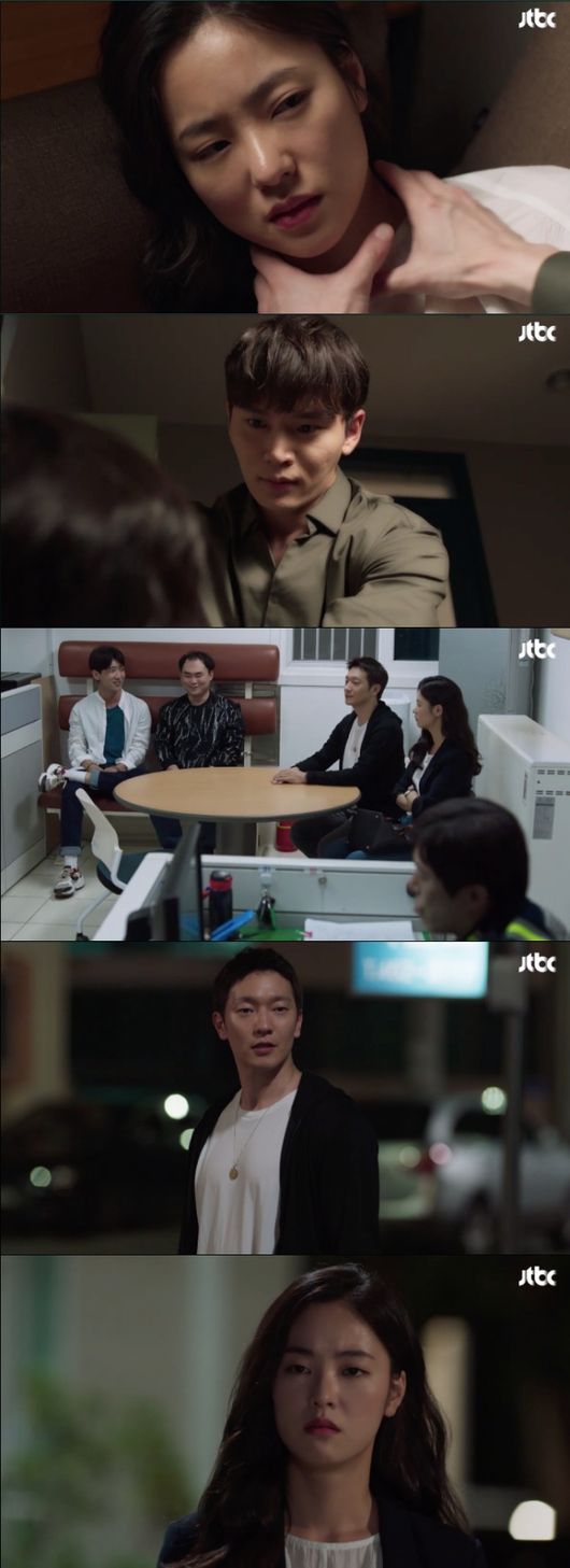 [사진=JTBC 방송화면] '멜로가 체질' 12회에 등장한 전여빈, 한준우, 손석구 등.