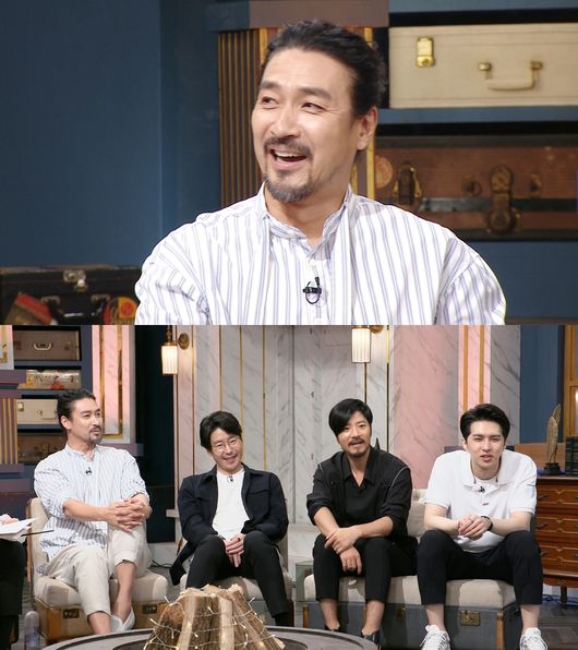 [사진=KBS 제공] '해투4'에 게스트로 출연한 배우 신성우, 엄기준, 임태경, 켄 스틸 컷.