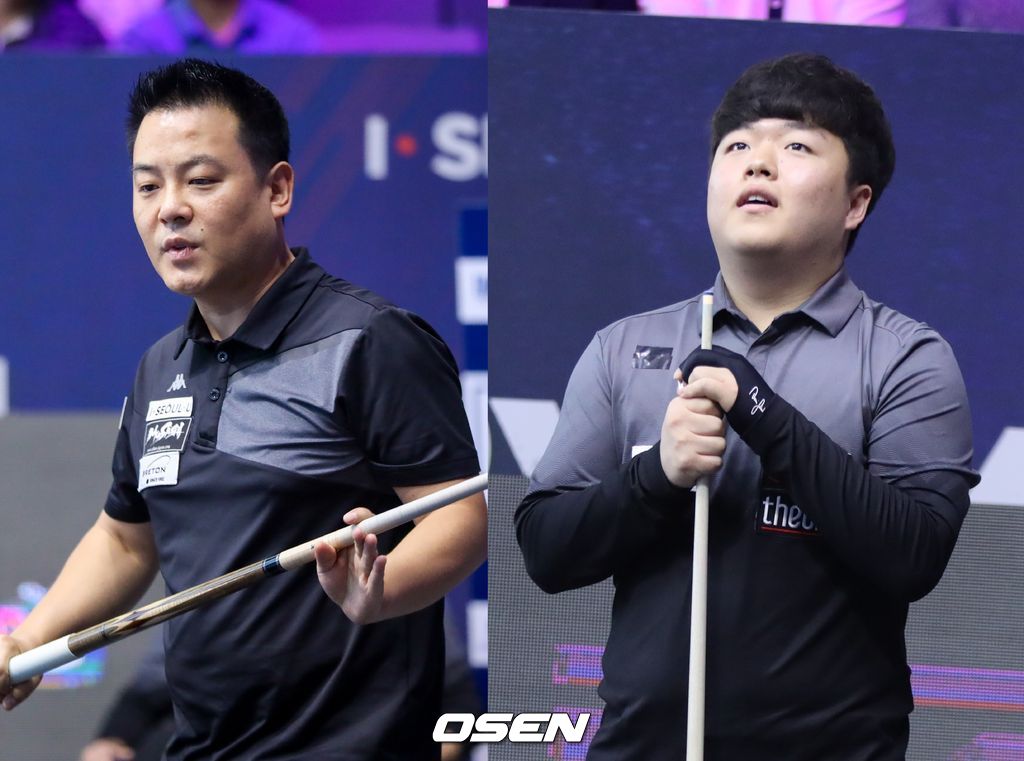 [사진]조재호(왼쪽)와 조명우 /코줌 제공