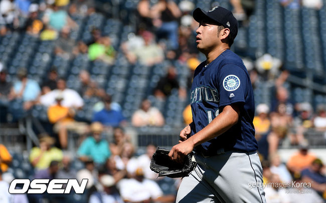 [사진] 시애틀 매리너스 기쿠치 유세이. ⓒGettyimages(무단전재 및 재배포 금지)