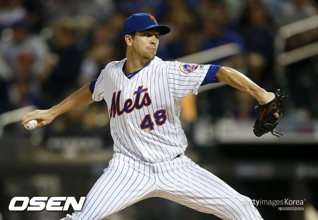 [사진] 뉴욕 메츠 제이콥 디그롬. ⓒGettyimages(무단전재 및 재배포 금지)