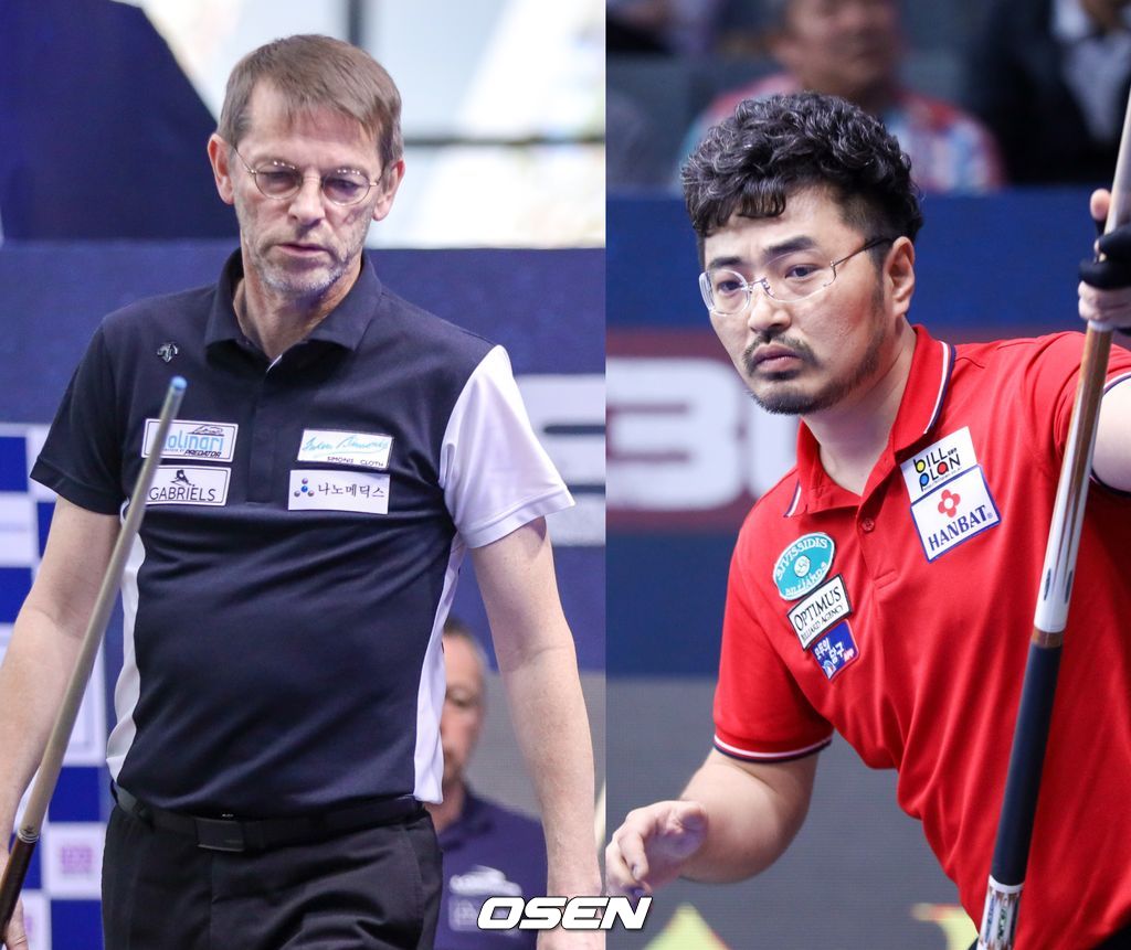 [사진]토브욘 블롬달(왼쪽)과 안지훈 /코줌 제공