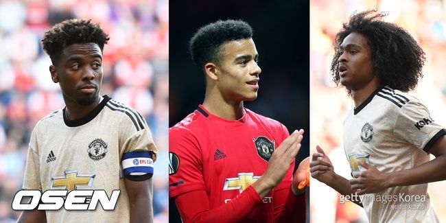 [사진] 왼쪽부터 앙헬 고메스, 메이슨 그린우드, 타이트 총 /ⓒGettyimages(무단전재 및 재배포 금지)