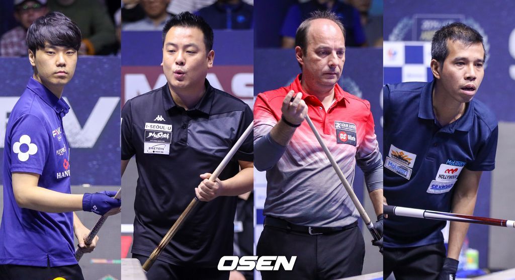 [사진]왼쪽부터 김행직, 조재호, 다니엘 산체스, 트란(쩐) 퀴엣 치엔 /코줌 제공