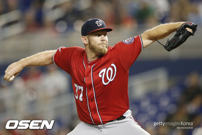 [사진] 워싱턴 내셔널스 스티븐 스트라스버그. ⓒGettyimages(무단전재 및 재배포 금지)