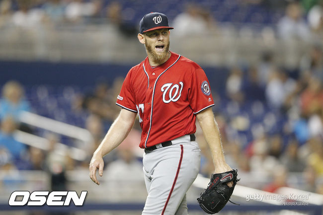 [사진] 워싱턴 내셔널스 스티븐 스트라스버그. ⓒGettyimages(무단전재 및 재배포 금지)