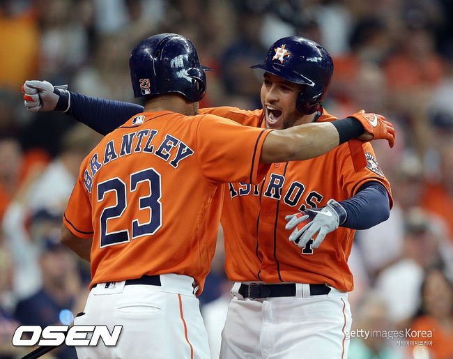 [사진] 휴스턴 애스트로스 조지 스프링어. ⓒGettyimages(무단전재 및 재배포 금지)