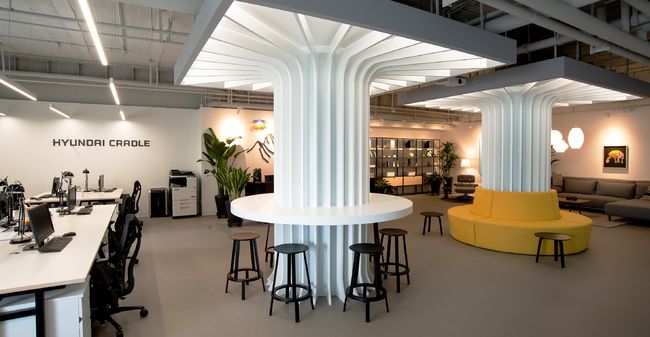 ‘크래들 베이징(Hyundai CRADLE Beijing)’ 사무소 전경.