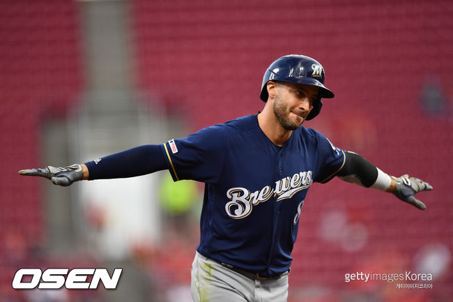 [사진] 밀워키 브루어스 라이언 브론. ⓒGettyimages(무단전재 및 재배포 금지)