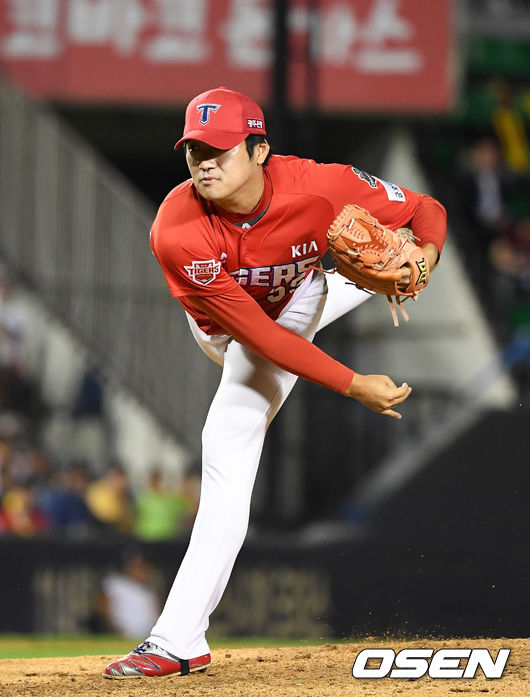 KIA 타이거즈 우완투수 이민우./OSEN DB