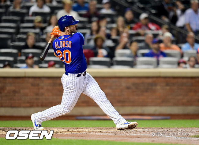 [사진] 뉴욕 메츠 피트 알론소. ⓒGettyimages(무단전재 및 재배포 금지)