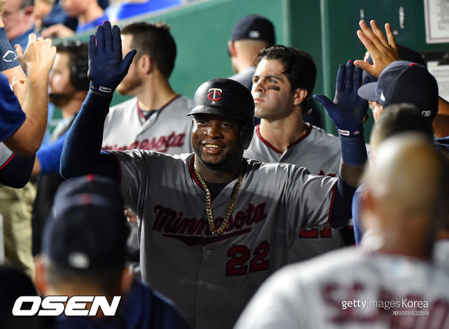 [사진] 미네소타 트윈스 미겔 사노. ⓒGettyimages(무단전재 및 재배포 금지)