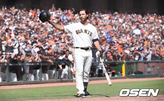 5회말 2사 샌프란시스코 범가너가 대타로 등장하고 있다. / soul1014@osen.co.kr