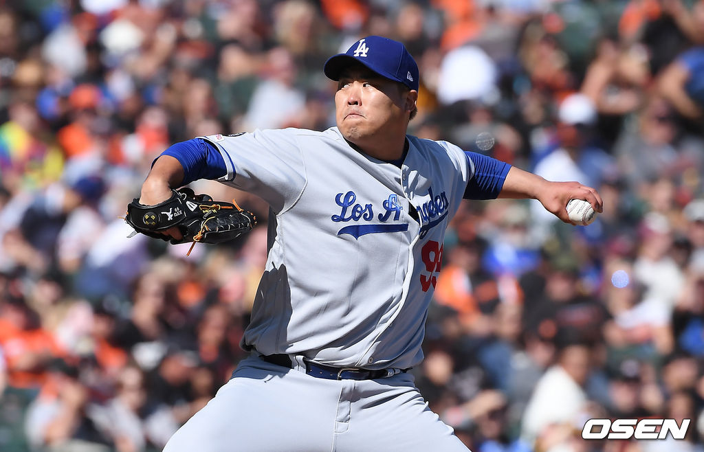 LA 다저스 류현진. / soul1014@osen.co.kr