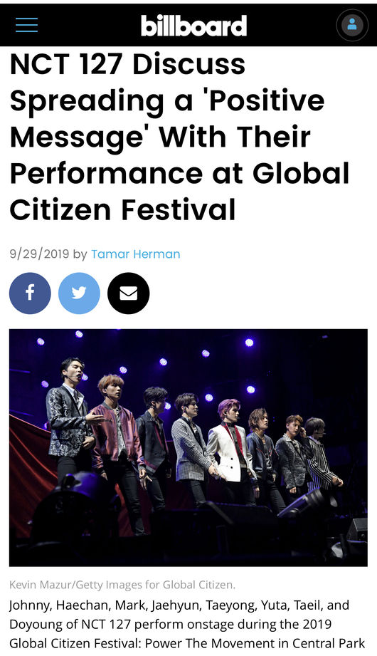 [사진] 빌보드 홈페이지 캡처