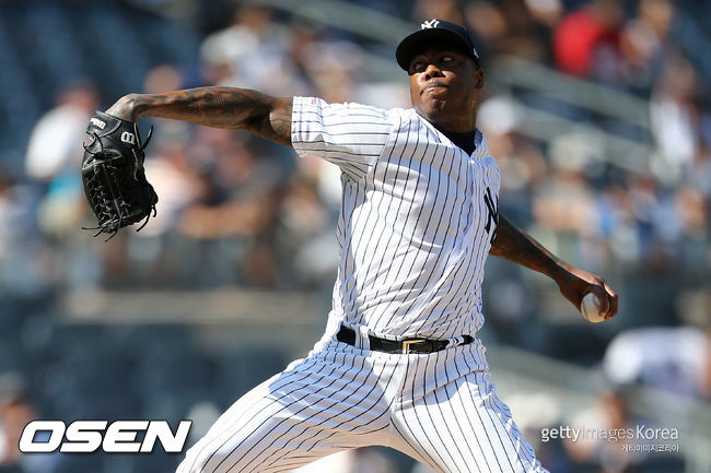 [사진] 뉴욕 양키스 아롤디스 채프먼. ⓒGettyimages(무단전재 및 재배포 금지)