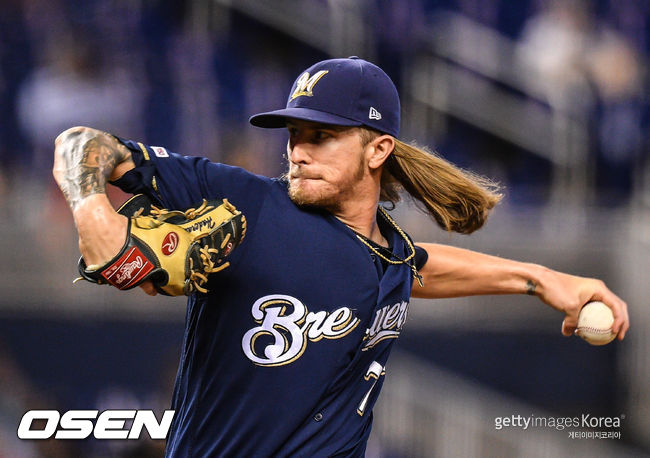 [사진] 밀워키 브루어스 조쉬 헤이더. ⓒGettyimages(무단전재 및 재배포 금지)