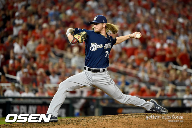 [사진] 밀워키 브루어스 조쉬 헤이더. ⓒGettyimages(무단전재 및 재배포 금지)